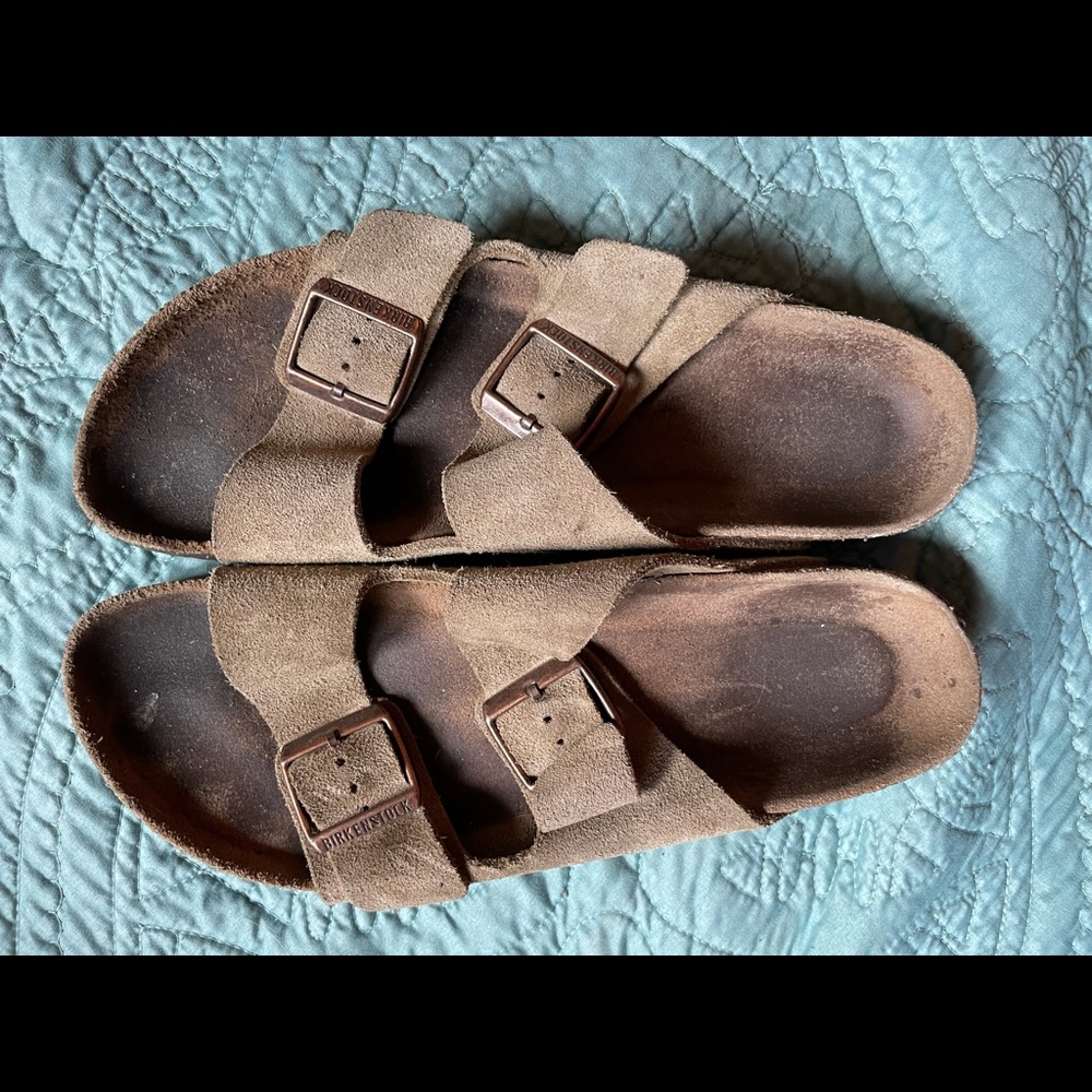 Tan Arizona Birkenstocks